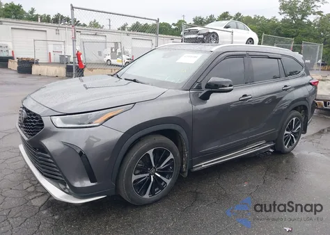 2021 Toyota Highlander Xse from USA, damaged, VIN 5TDLZRBH0MS080638